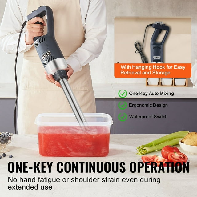 500W 50cm Commercial Immersion Blender – IB500LV