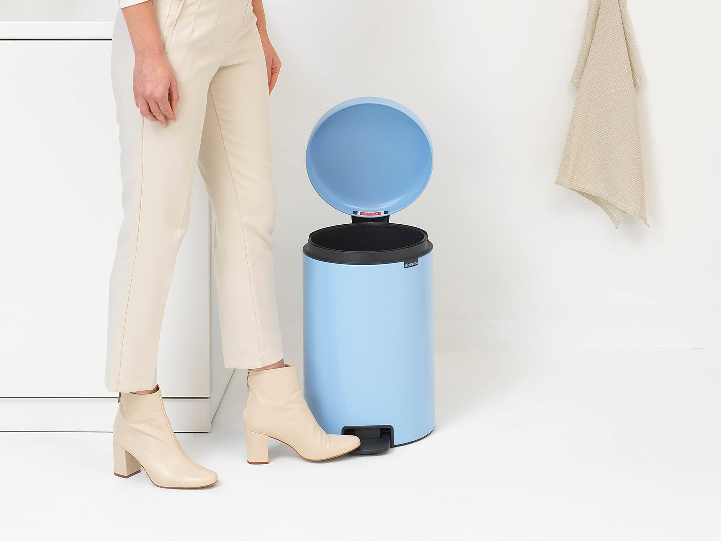 NewIcon Pedal Waste Bin –Dreamy Blue