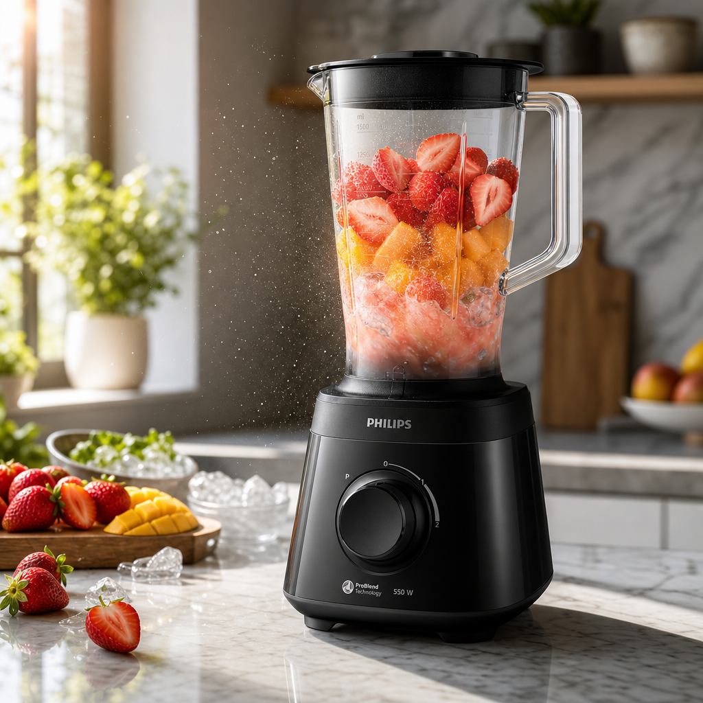 Daily Collection Blender HR2141/90 – 550W Blender with 1.5L Jar