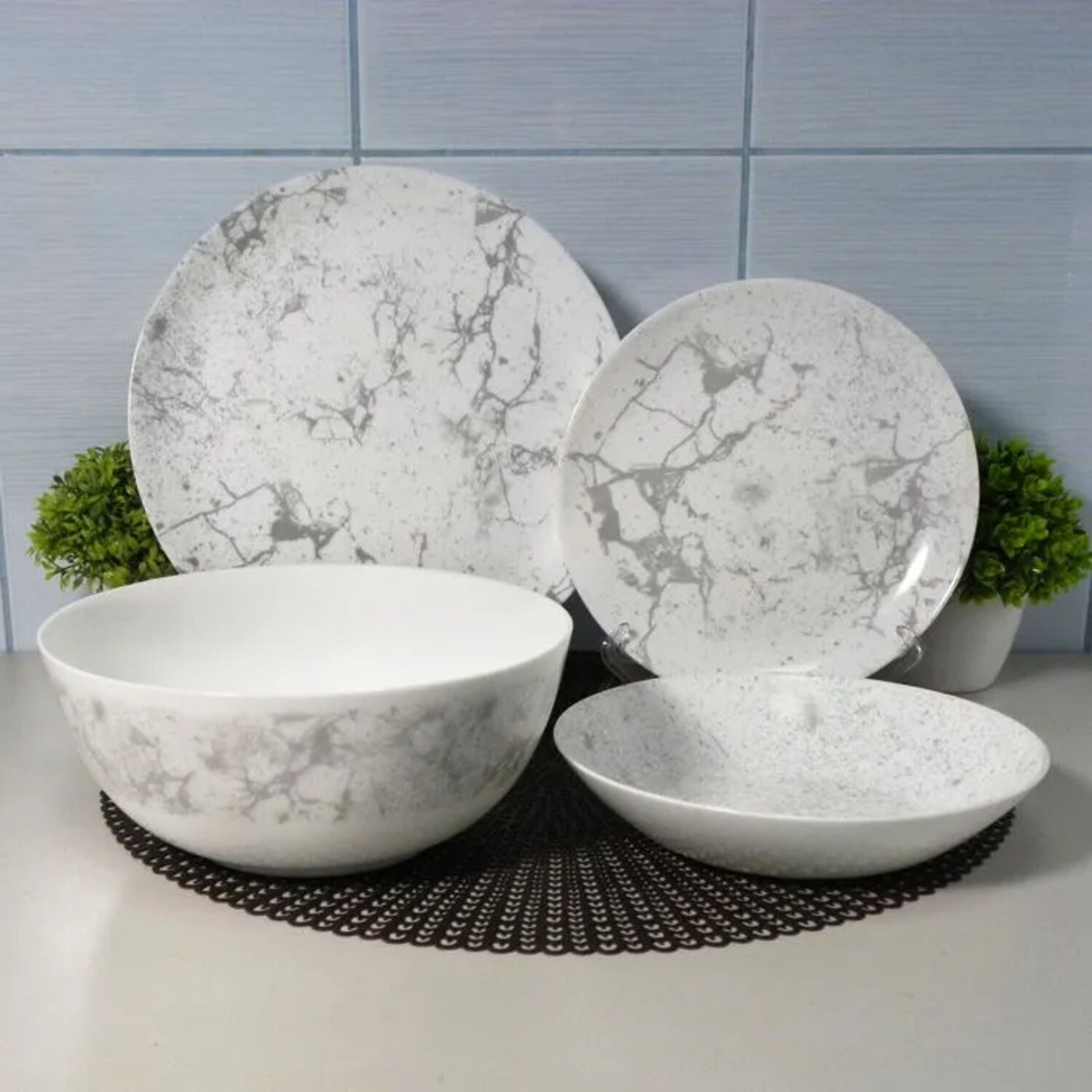 Luminarc  Diwali Tectum 46pc Dinner set-V8145