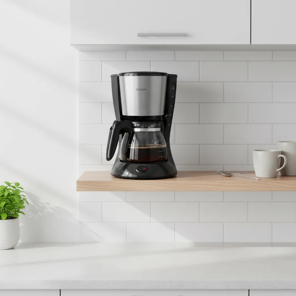 Philips Daily Collection Coffee Maker – 1.2L Capacity, 1000W, HD7462/20