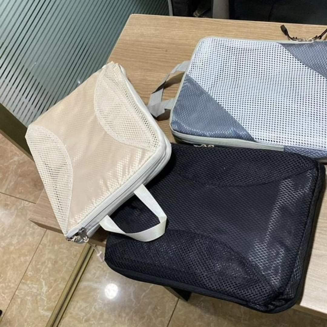 Travel Suitcase Compression Cubes 8pcs