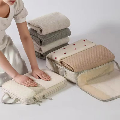 Travel Suitcase Compression Cubes 8pcs