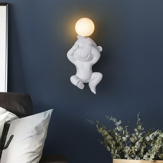 Monkey "See No Evil"Table Lamp
