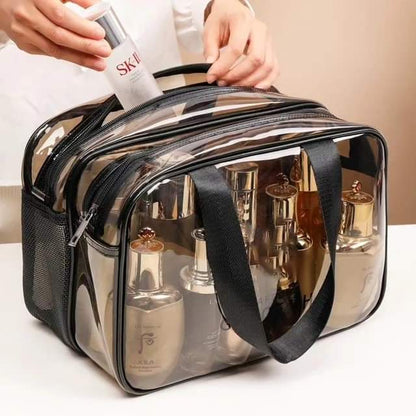 Double Separation Makeup Bag