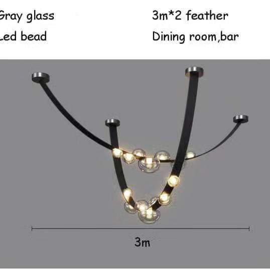 3M Leather Hanging Lamp