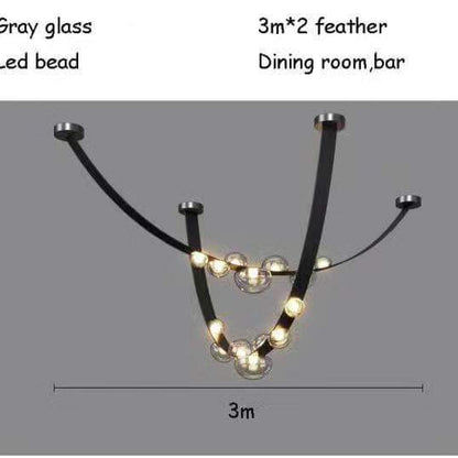 3M Leather Hanging Lamp