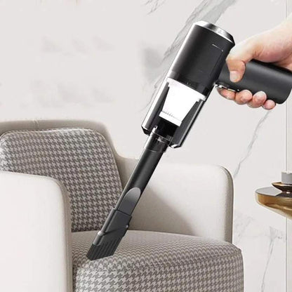 Gemelli Collections rechargeable portable handheld car vacuum cleaner for cars, home, and office
