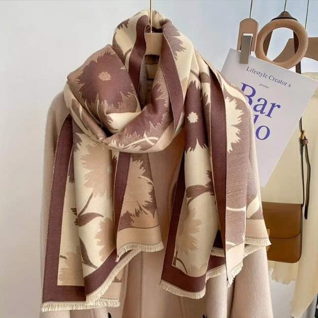 Floral Print Scarf