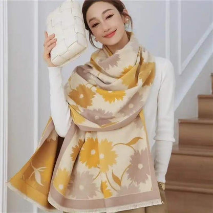 Floral Print Scarf
