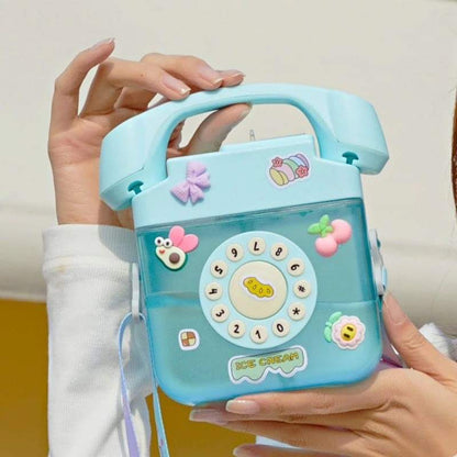 Telephone water bottle