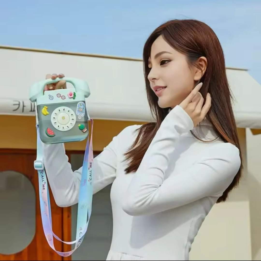 Telephone water bottle
