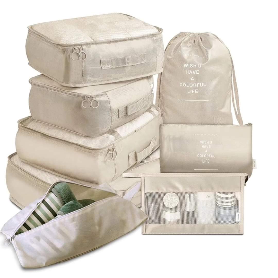 8pcs Luggage Travel Organizers