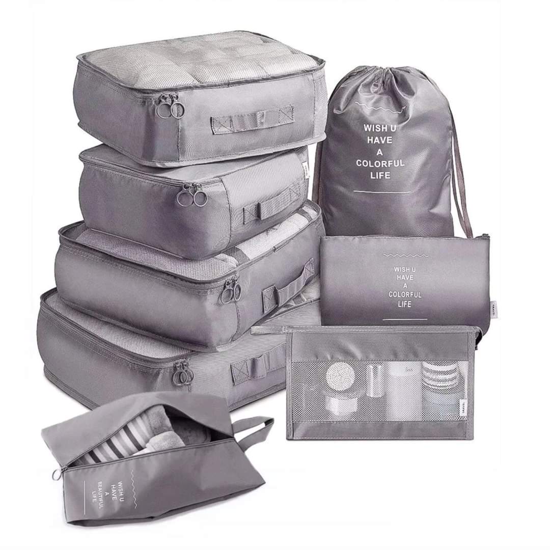 8pcs Luggage Travel Organizers