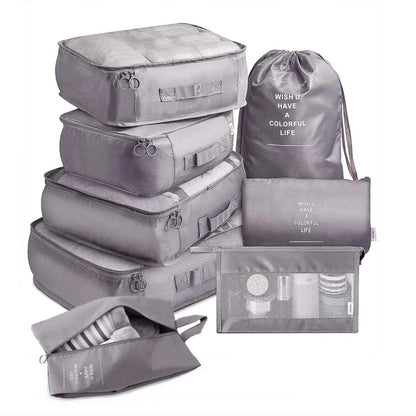 8pcs Luggage Travel Organizers