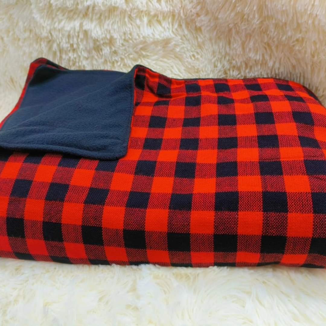 Maasai fleece blanket