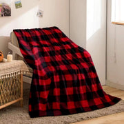 Maasai fleece blanket with vibrant cultural patterns, 150 × 200 cm