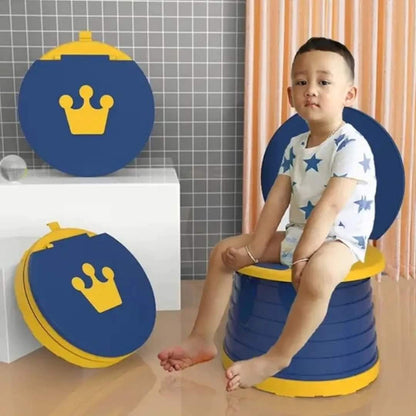 Baby Travel Collapsible Potty Toilet with Free Disposable Bags