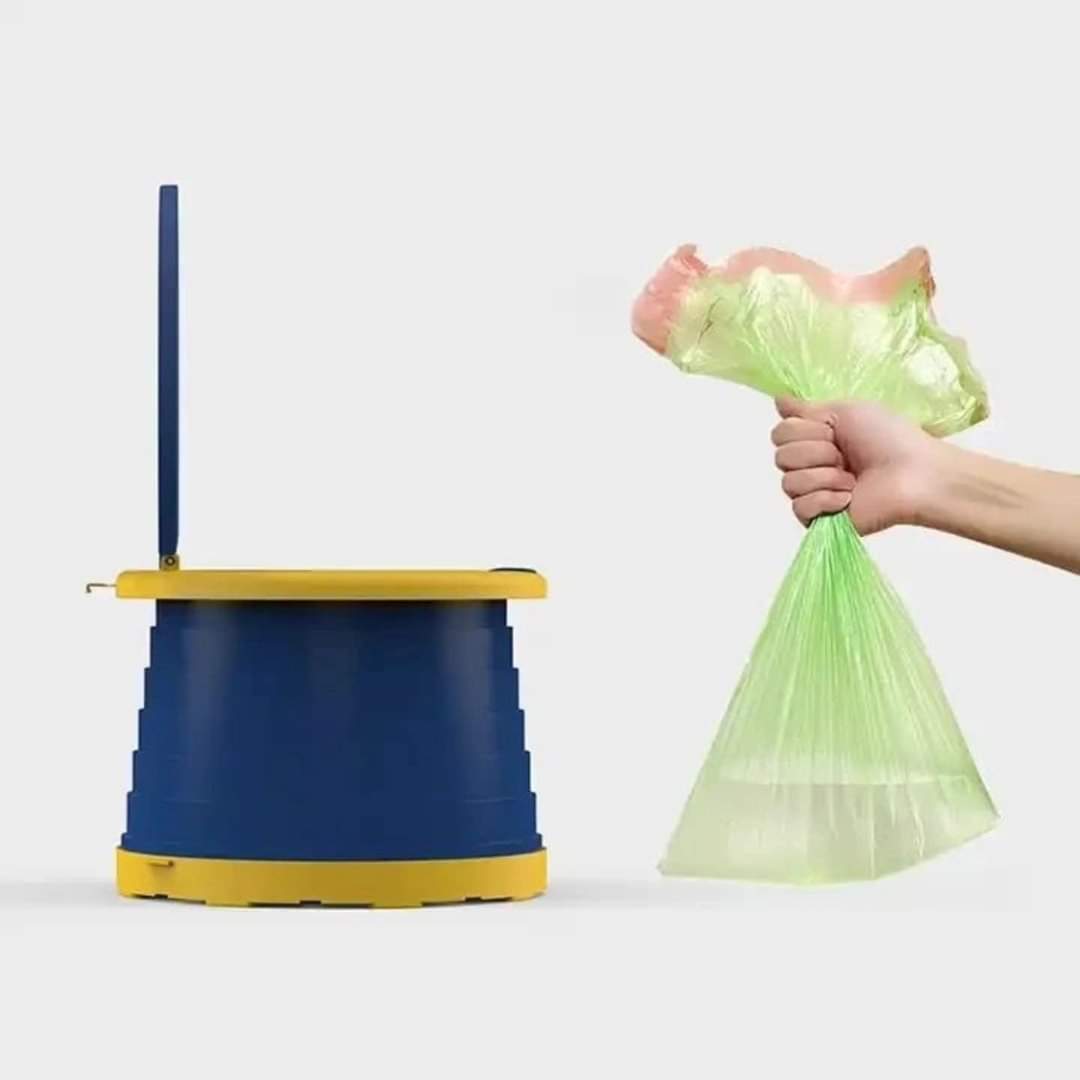Baby Travel Collapsible Potty Toilet with Free Disposable Bags