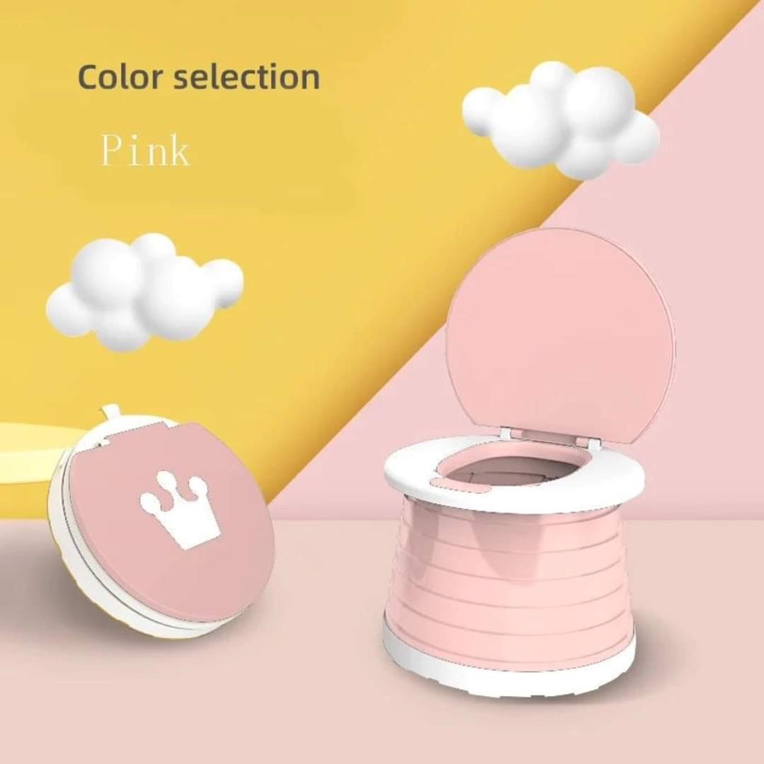 Baby Travel Collapsible Potty Toilet with Free Disposable Bags