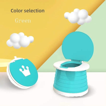 Baby Travel Collapsible Potty Toilet with Free Disposable Bags