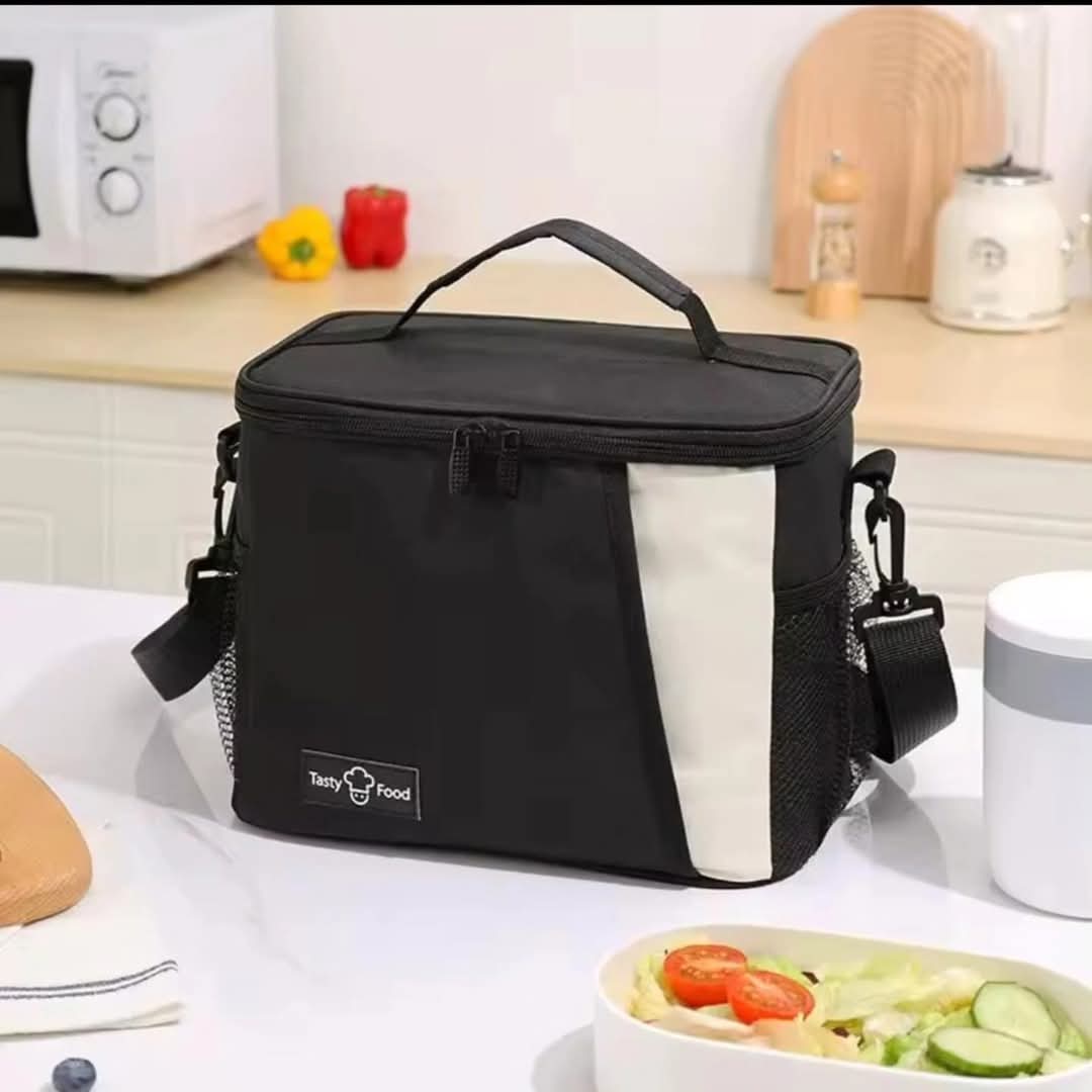 Insulated lunch bag,25 cm x 17.5 cm x 20 cm