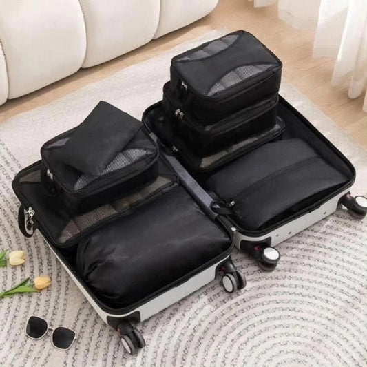 8pcs Suitcase Compression Cubes Gift Set