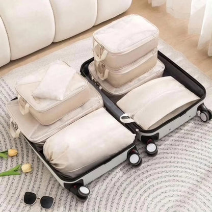 8pcs Suitcase Compression Cubes Gift Set