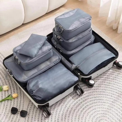 8pcs Suitcase Compression Cubes Gift Set