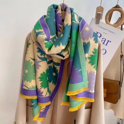 Floral Print Scarf
