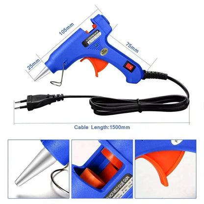 DIY glue gun with 10 free glue sticks