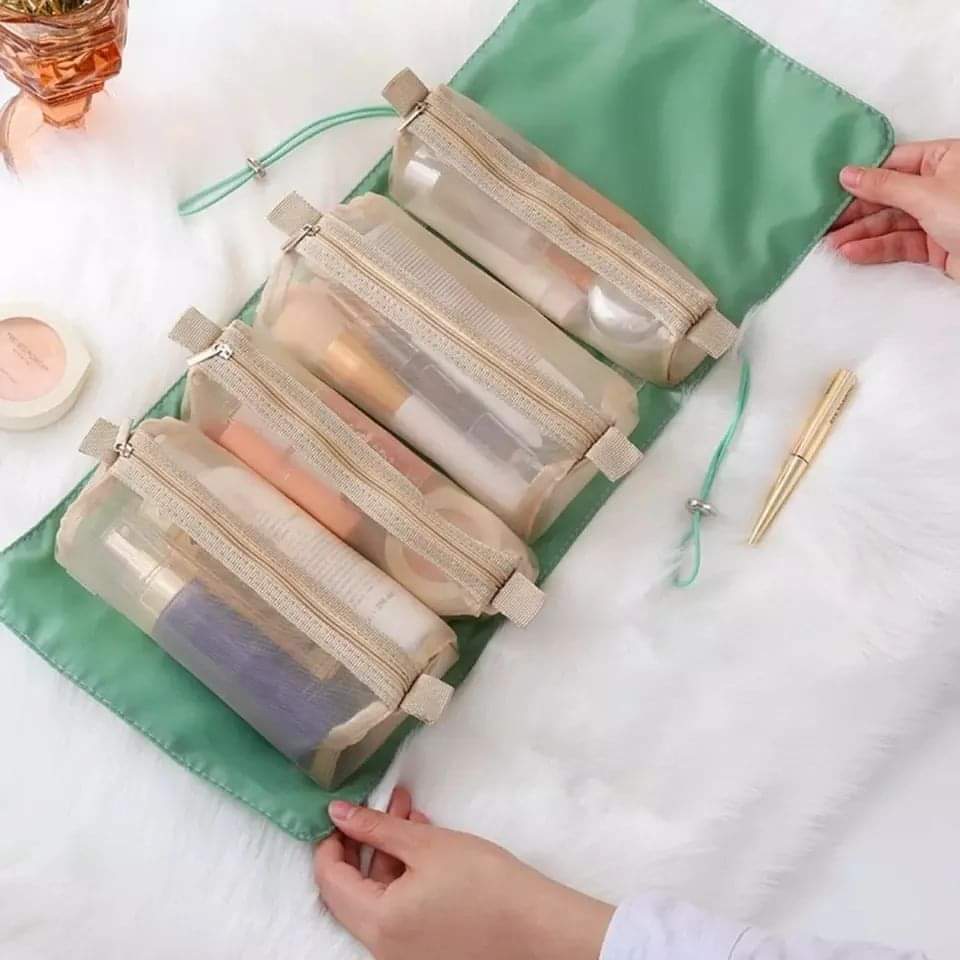 4 in 1 Travel Makeup Bag