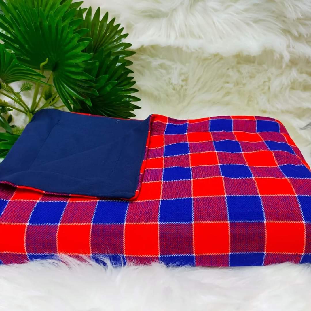 Maasai fleece blanket
