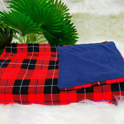 Maasai fleece blanket