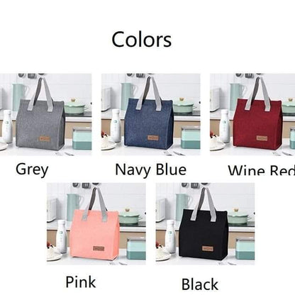 Insulated Tote Lunch Bag