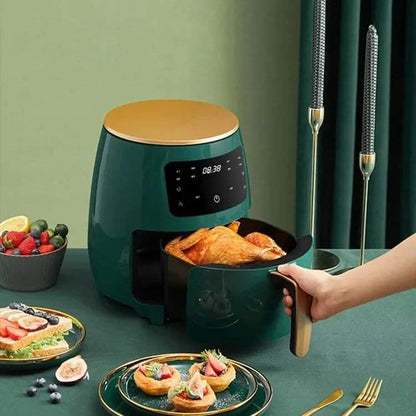 6 Litres Touch Screen Air Fryer with 8 Functions