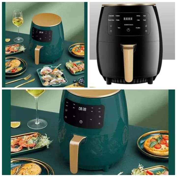 6 Litres Touch Screen Air Fryer with 8 Functions