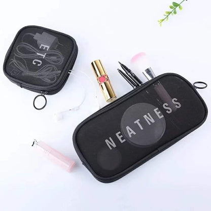 3pcs Mesh Portable Accessories Organizer