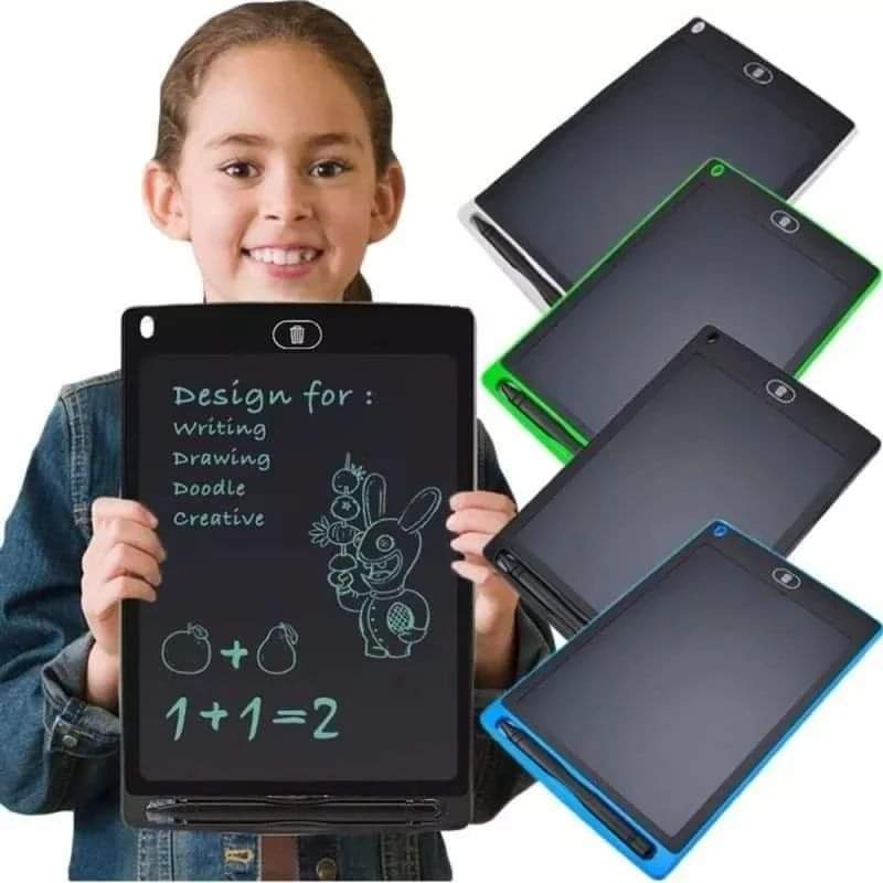 lcd writing tablet for kids in 8.5-inch and 12-inch sizes