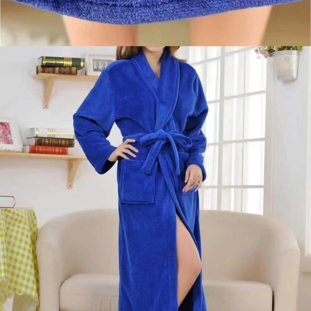 Fleece bathrobes