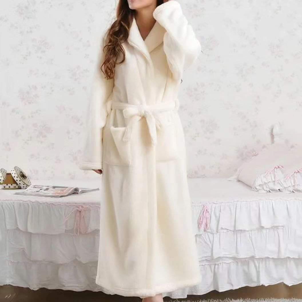 Fleece bathrobes
