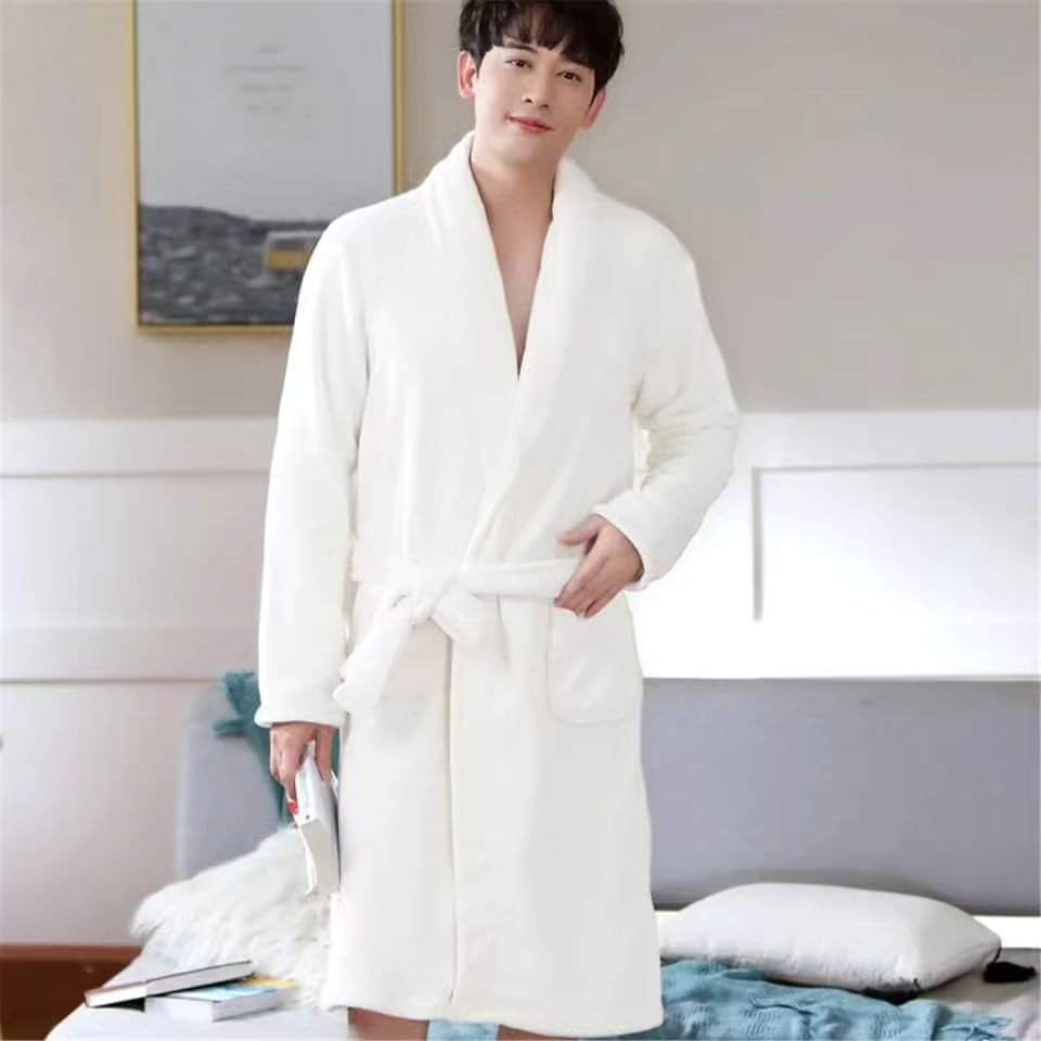 Fleece bathrobes