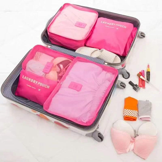 6 pcs  Travel /Suitcase Organizers