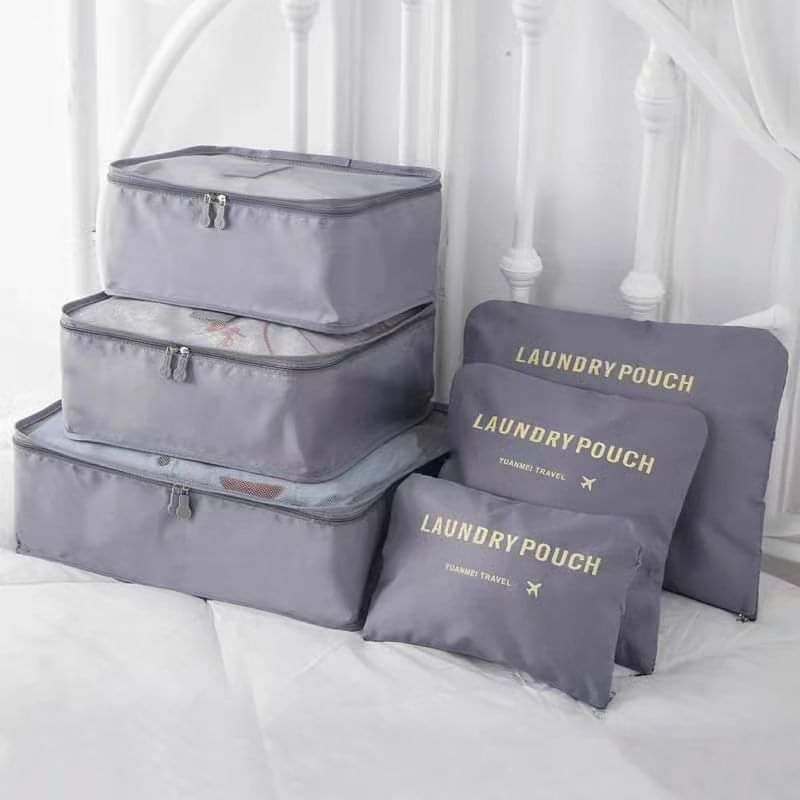 6 pcs  Travel /Suitcase Organizers