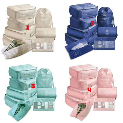 7pcs Luggage Travel Organizers