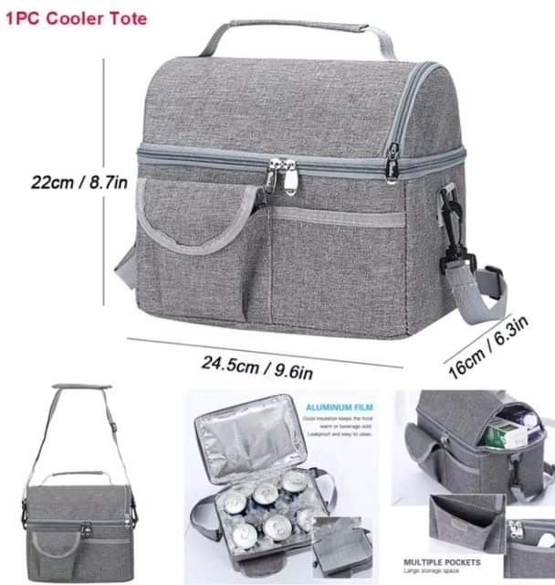 Insulated cooler bag