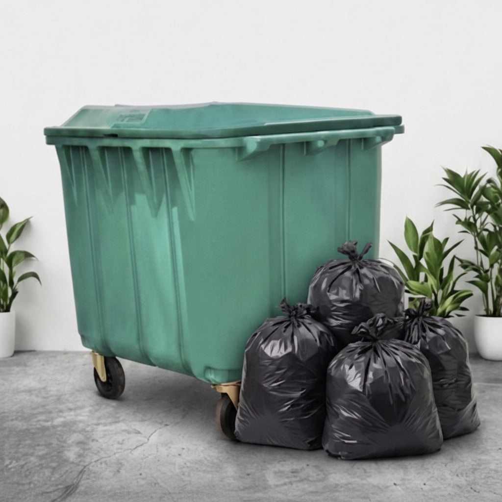 Super Large Size Dustbin With Wheels