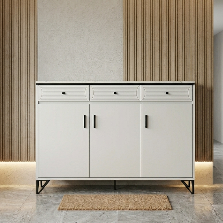 Multi Functional Shoe Rack Storage Cabinet