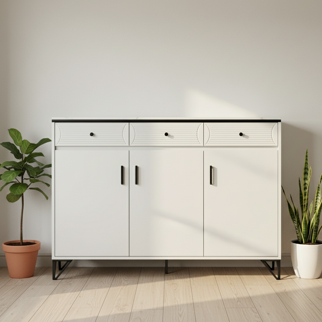 Multi Functional Shoe Rack Storage Cabinet