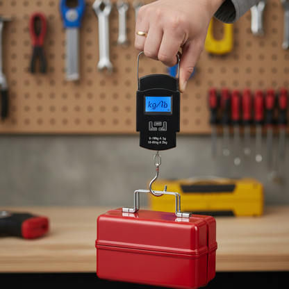 Mini digital weighing scale with LCD display for precise small-item measurement